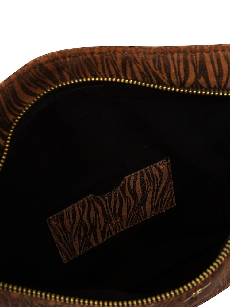 Animal - Pure Luxuries London Golders Clutch aus Leder - Bild 6 von 6