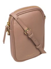 Pure Luxuries London Alaina Nappa Leather Cross-Body Phone Bag - Image 4 of 4