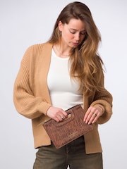 Pure Luxuries London Esher Leather Clutch Bag - Image 2 of 5