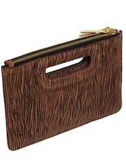 Pure Luxuries London Esher Leather Clutch Bag - Image 4 of 5