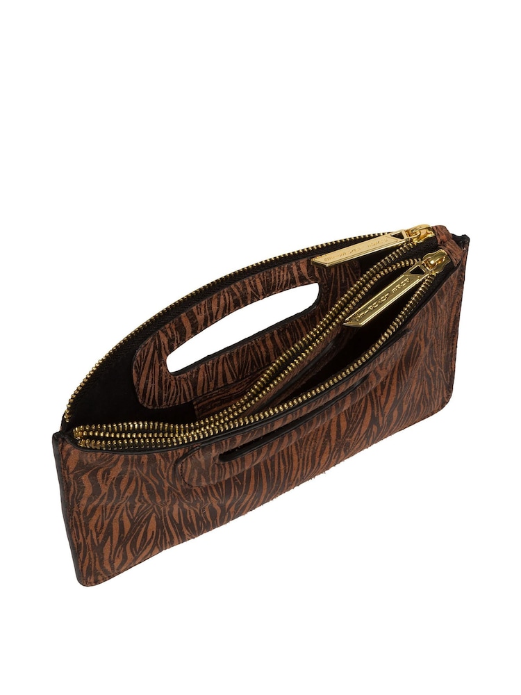 Pure Luxuries London Esher Leather Clutch Bag - Image 5 of 5