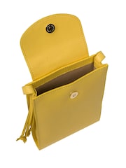 Pure Luxuries London Kiana Nappa Leather Cross-Body Phone Bag - Image 3 of 4