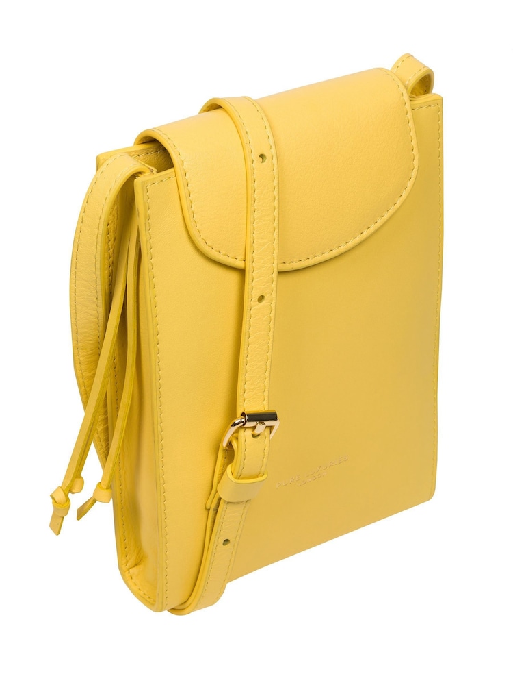 Pure Luxuries London Kiana Nappa Leather Cross-Body Phone Bag - Image 4 of 4