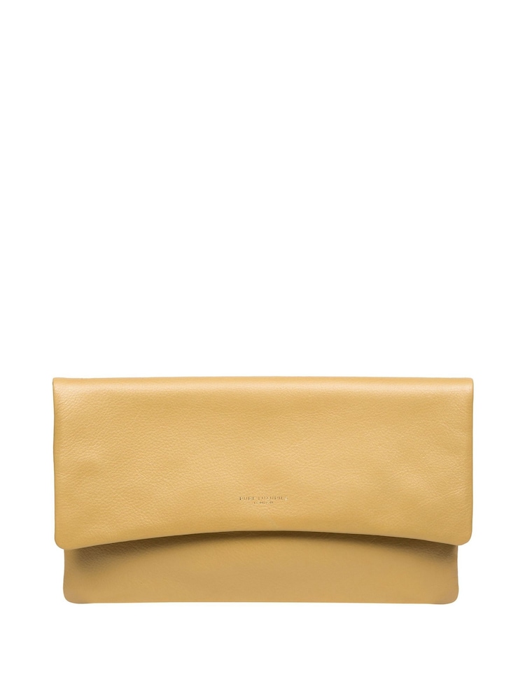 Gold - Pure Luxuries London Amelia Clutch aus Nappaleder - Bild 1 von 6