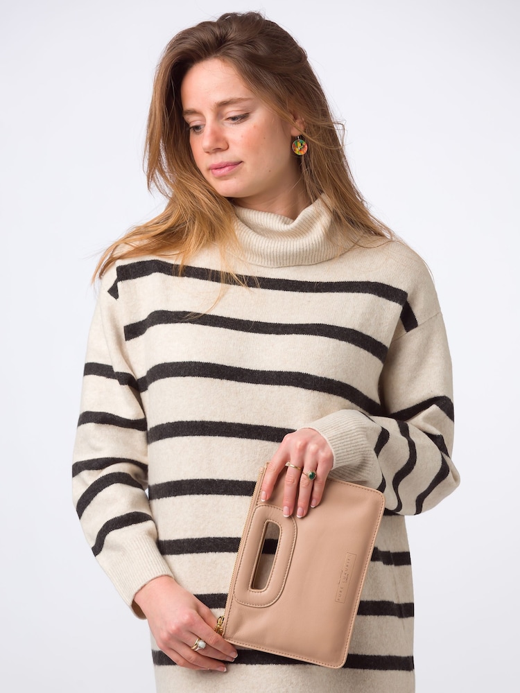 Pure Luxuries London Esher Leather Clutch Bag - Image 3 of 6