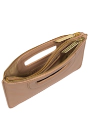 Pure Luxuries London Esher Leather Clutch Bag - Image 6 of 6
