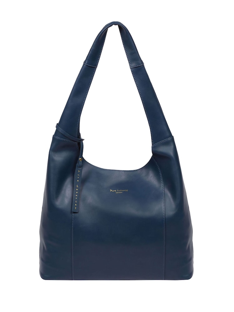 Pure Luxuries London Nina Leather Shoulder Bag - Image 1 of 7