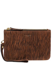 Pure Luxuries London Addison Nappa Leather Clutch Bag - Image 2 of 6