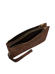 Pure Luxuries London Addison Nappa Leather Clutch Bag - Image 5 of 6