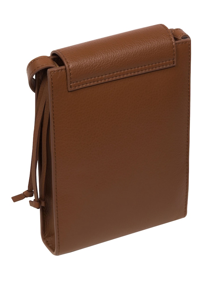 Pure Luxuries London Kiana Nappa Leather Cross-Body Phone Bag - Image 2 of 6