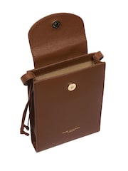 Pure Luxuries London Kiana Nappa Leather Cross-Body Phone Bag - Image 3 of 6