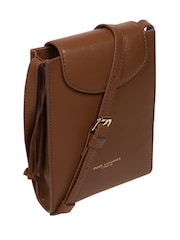 Pure Luxuries London Kiana Nappa Leather Cross-Body Phone Bag - Image 4 of 6