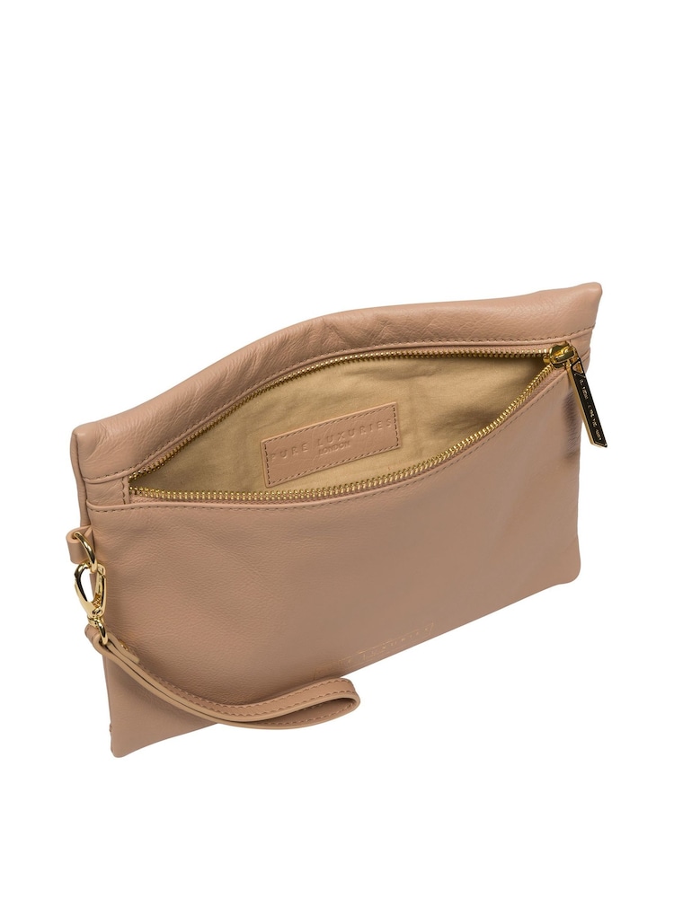 Pure Luxuries London Chalfont Leather Clutch Bag - Image 5 of 7