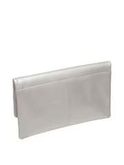 Silber - Pure Luxuries London Amelia Clutch aus Nappaleder - Bild 3 von 5