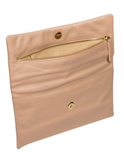 Creme - Pure Luxuries London Amelia Clutch aus Nappaleder - Bild 4 von 5
