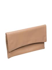 Creme - Pure Luxuries London Amelia Clutch aus Nappaleder - Bild 5 von 5