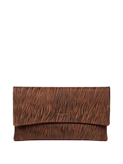 Animalprint/Braun - Pure Luxuries London Amelia Clutch aus Nappaleder - Bild 1 von 5