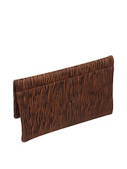 Animalprint/Braun - Pure Luxuries London Amelia Clutch aus Nappaleder - Bild 3 von 5