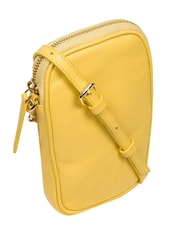 Pure Luxuries London Alaina Nappa Leather Cross-Body Phone Bag - Image 7 of 8