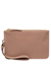 Pink - Pure Luxuries London Addison Clutch aus Nappaleder - Bild 1 von 7