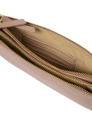 Pink - Pure Luxuries London Addison Clutch aus Nappaleder - Bild 7 von 7
