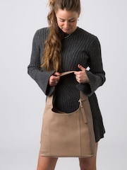 Pure Luxuries London Nina Leather Shoulder Bag - Image 4 of 7