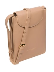 Pure Luxuries London Kiana Nappa Leather Cross-Body Phone Bag - Image 4 of 4