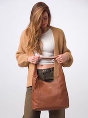 Pure Luxuries London Nina Leather Shoulder Bag - Image 4 of 7