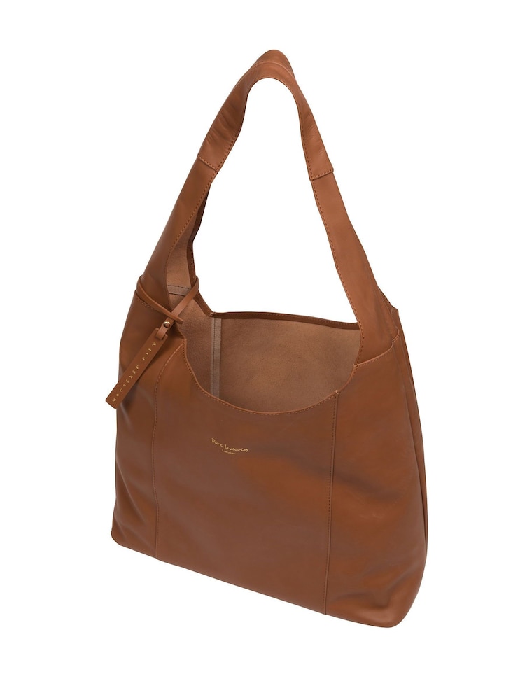 Pure Luxuries London Nina Leather Shoulder Bag - Image 6 of 7