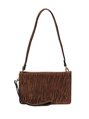 Pure Luxuries London Layla Nappa Leather Grab Clutch Bag - Image 1 of 6