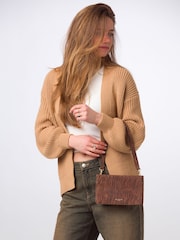 Pure Luxuries London Layla Nappa Leather Grab Clutch Bag - Image 3 of 6