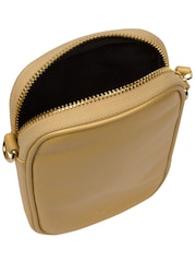 Pure Luxuries London Alaina Nappa Leather Cross-Body Phone Bag - Image 2 of 3