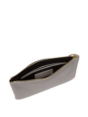 Silber - Pure Luxuries London Wilmslow Clutch aus Nappaleder - Bild 4 von 6