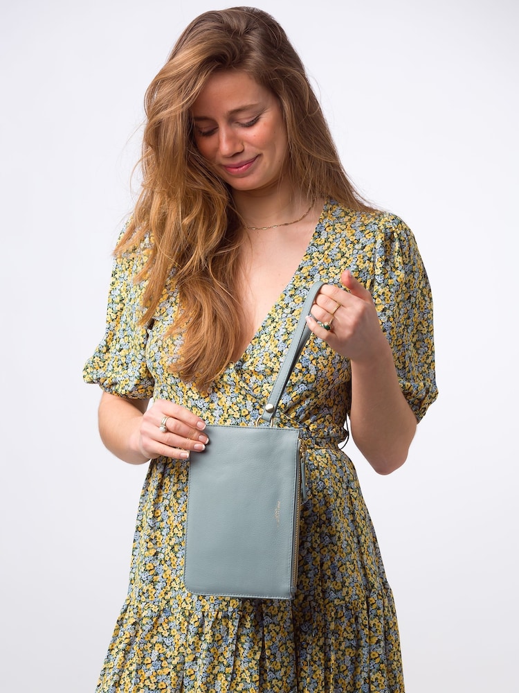 Pure Luxuries London Addison Nappa Leather Clutch Bag - Image 3 of 7