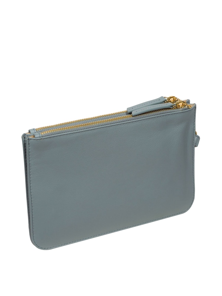 Pure Luxuries London Addison Nappa Leather Clutch Bag - Image 4 of 7