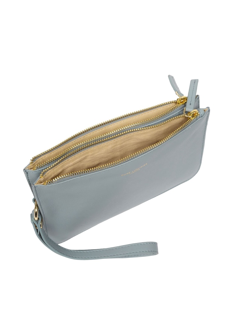 Pure Luxuries London Addison Nappa Leather Clutch Bag - Image 5 of 7