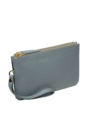 Hellblau - Pure Luxuries London Addison Clutch aus Nappaleder - Bild 6 von 7
