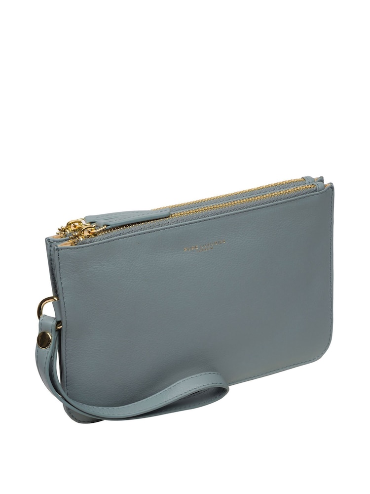 Pure Luxuries London Addison Nappa Leather Clutch Bag - Image 6 of 7