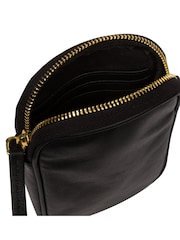 Pure Luxuries London Alaina Nappa Leather Cross-Body Phone Bag - Image 8 of 8
