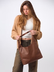 Pure Luxuries London Nina Leather Shoulder Bag - Image 3 of 7