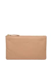 Pure Luxuries London Wilmslow Nappa Leather Clutch Bag - Image 1 of 6