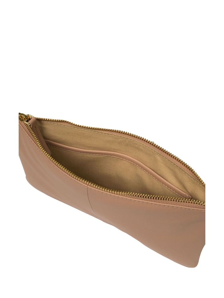 Pure Luxuries London Wilmslow Nappa Leather Clutch Bag - Image 6 of 6