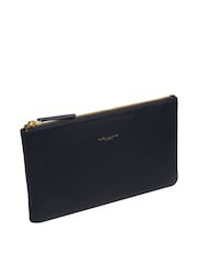 Blau - Pure Luxuries London Wilmslow Clutch aus Nappaleder - Bild 5 von 6