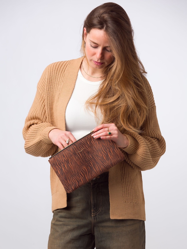 Pure Luxuries London Wilmslow Nappa Leather Clutch Bag - Image 1 of 6