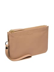 Creme - Pure Luxuries London Addison Clutch aus Nappaleder - Bild 5 von 7