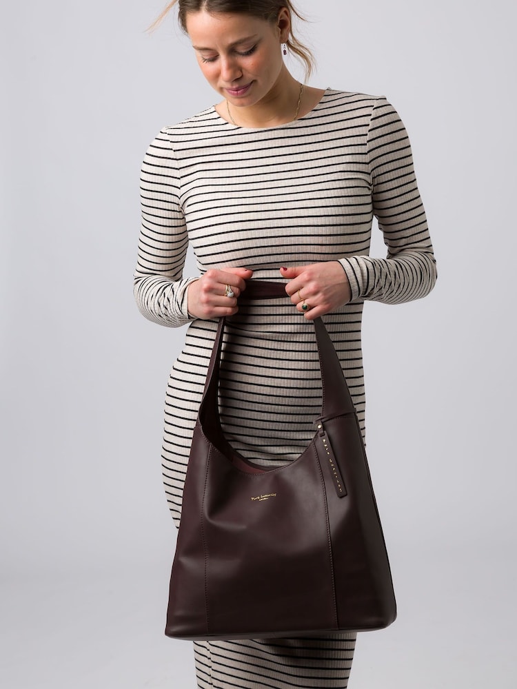 Pure Luxuries London Nina Leather Shoulder Bag - Image 3 of 7