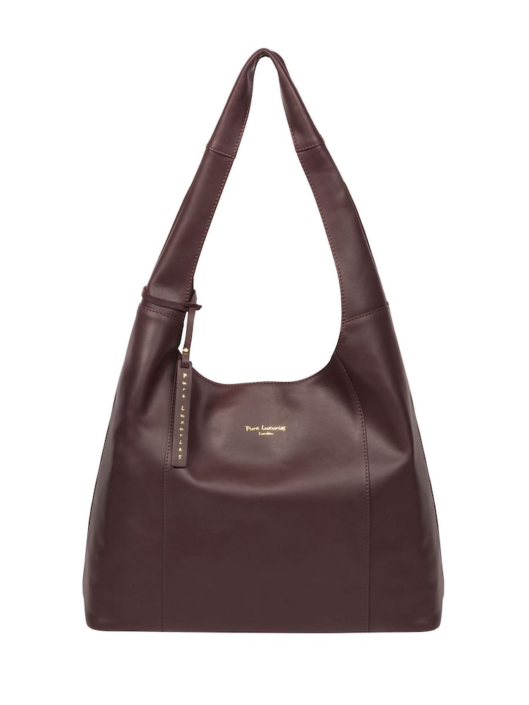 Pure Luxuries London Nina Leather Shoulder Bag - Image 4 of 7