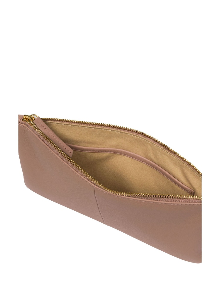 Pure Luxuries London Wilmslow Nappa Leather Clutch Bag - Image 6 of 6