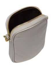Pure Luxuries London Alaina Nappa Leather Cross-Body Phone Bag - Image 6 of 8