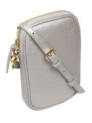 Pure Luxuries London Alaina Nappa Leather Cross-Body Phone Bag - Image 7 of 8